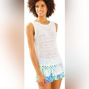 Lilly Pulitzer Luca Fringe Knit Top